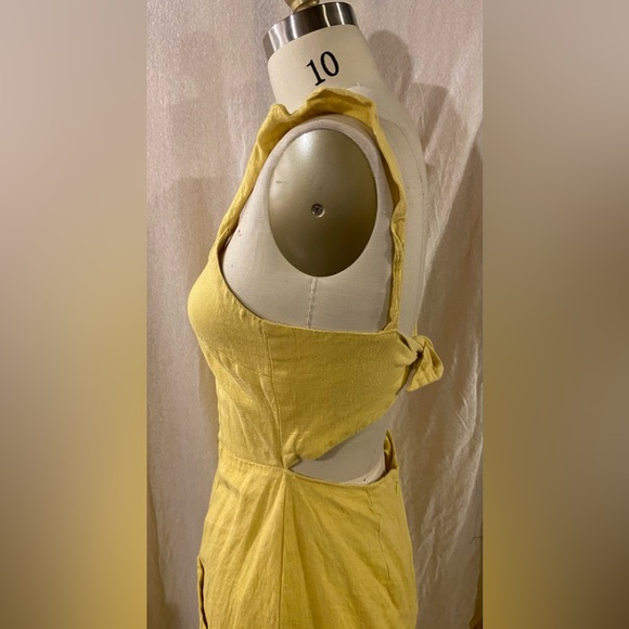 REFORMATION LINEN DRESS - Picture 3 of 5